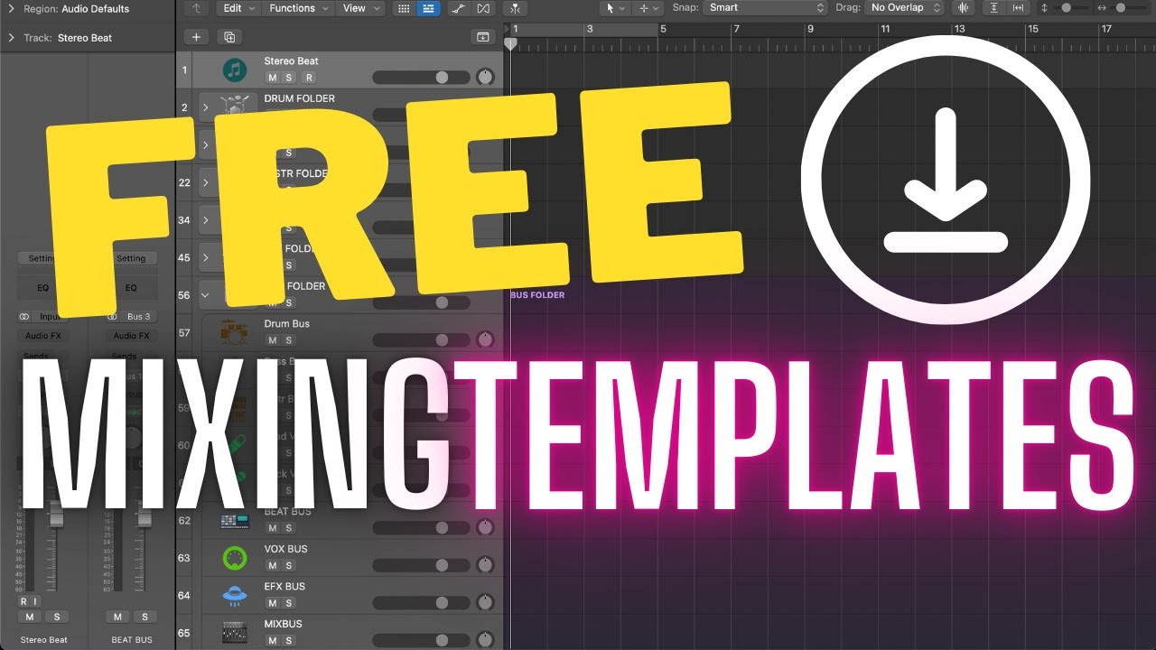 6 Free Logic Pro Mixing Templates That Will Instantly Improve Your Mixes