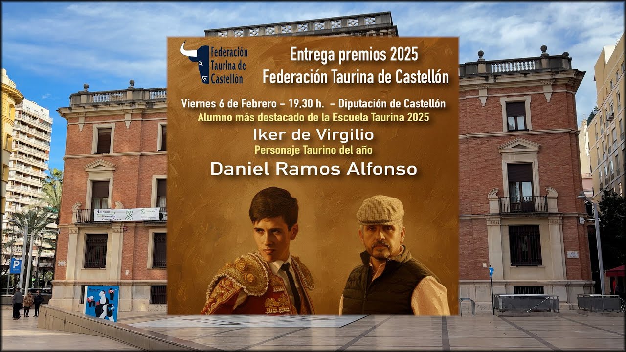 GALA DE ENTREGA DE LOS PREMIOS DE LA FEDERACIÓN TAURINA DE CASTELLÓN DEL  2025