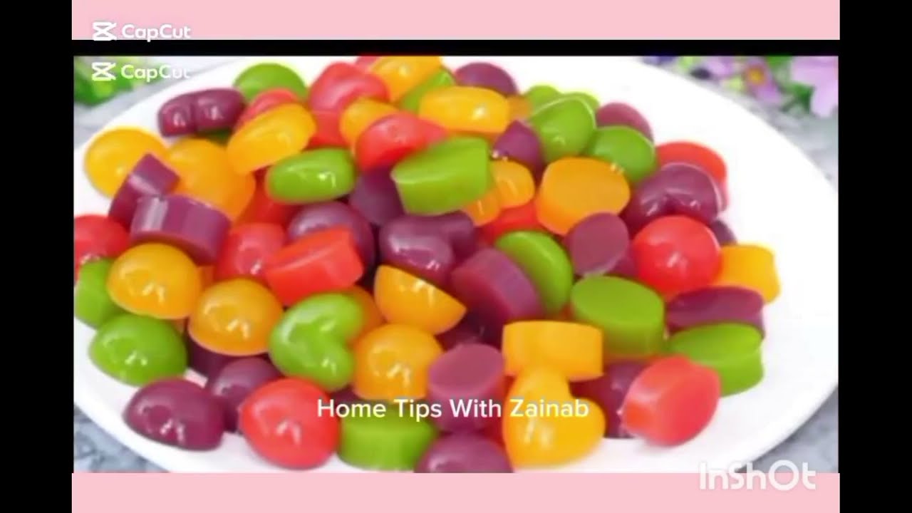 Homemade  Jelli Candy/Gummy Candy.Only 3 Ingredients,