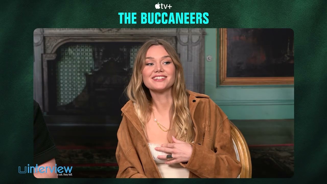 Imogen Waterhouse & Barney Fishwick on high points of 'The Buccaneers' Season 2