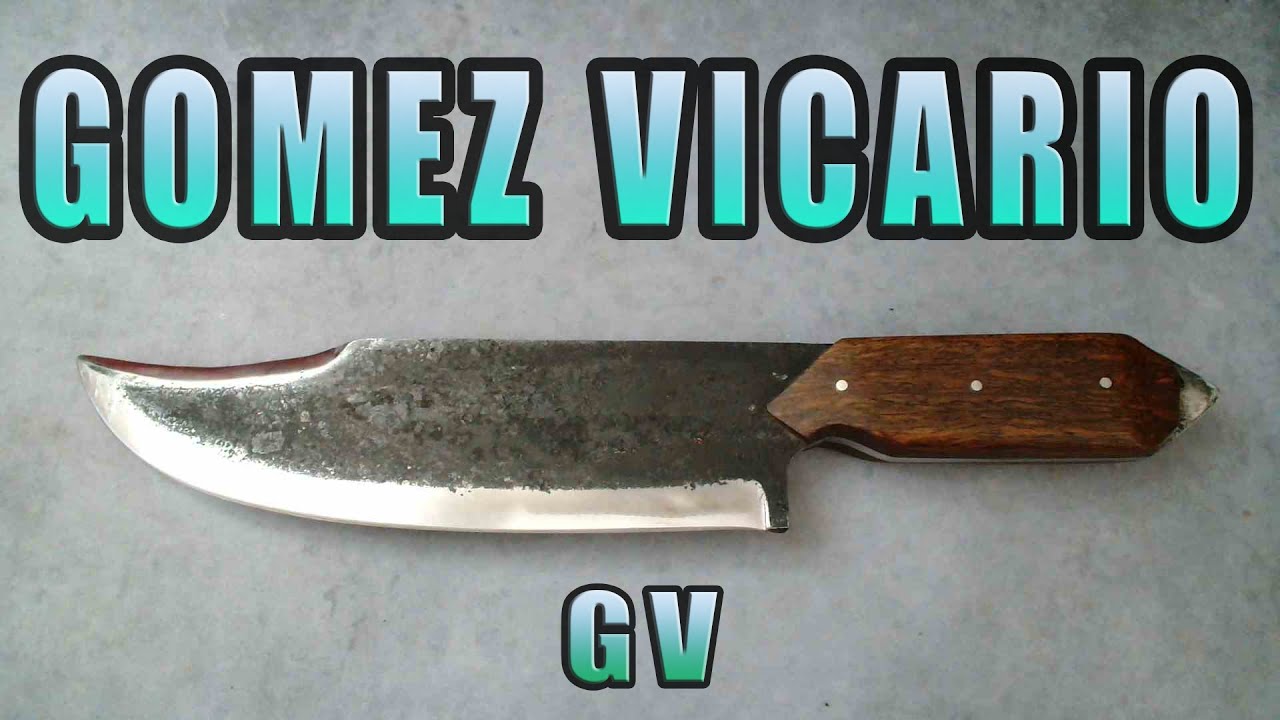 BOWIE GOMEZ VICARIO - CUCHILLO ARTESANAL @gomezvicario   #cuchillos #bowie #artesano #handmade