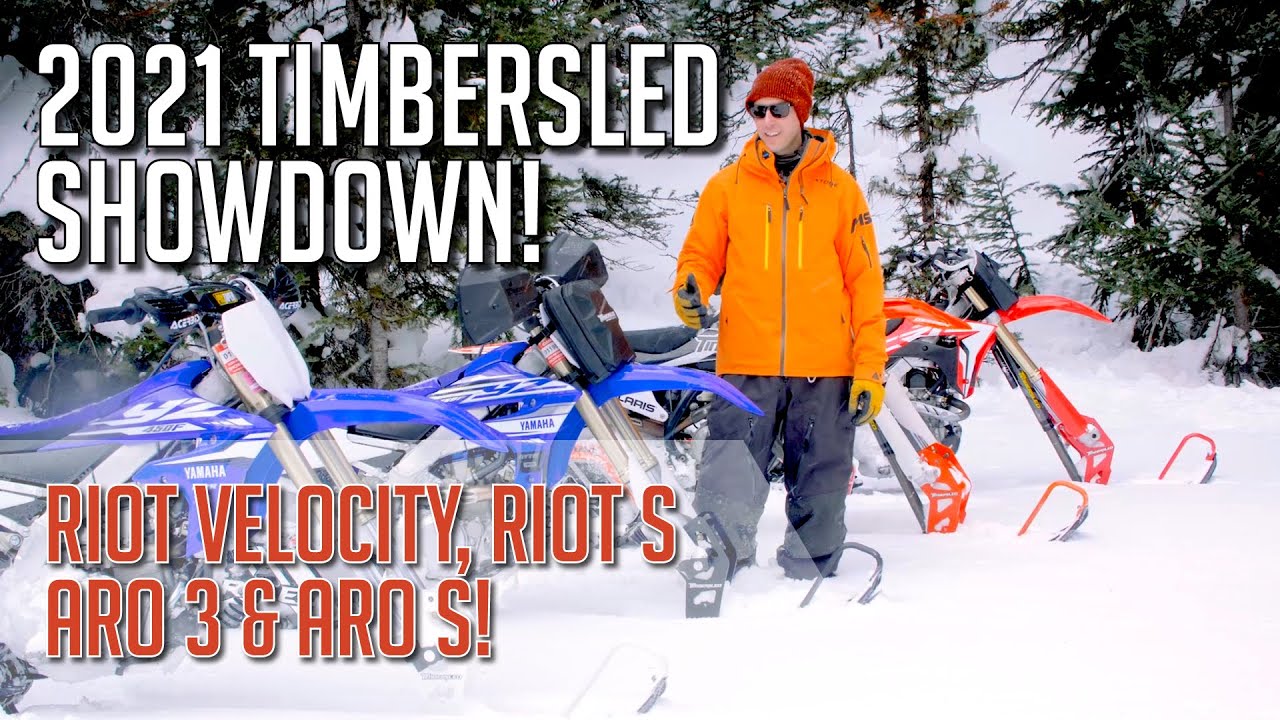 2021 Timbersled Shootout! RIOT Velocity, RIOT S, ARO 3 & ARO S!