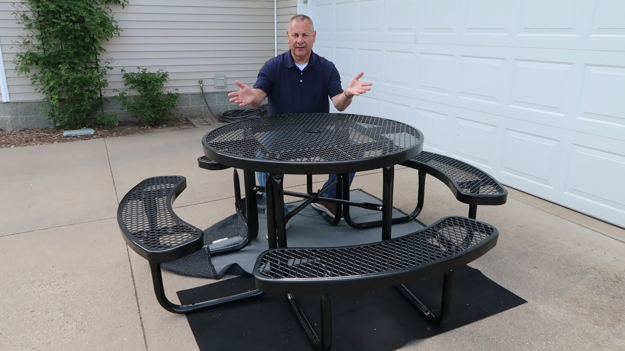 VEVOR Heavy Duty Picnic Table Assembly and Review