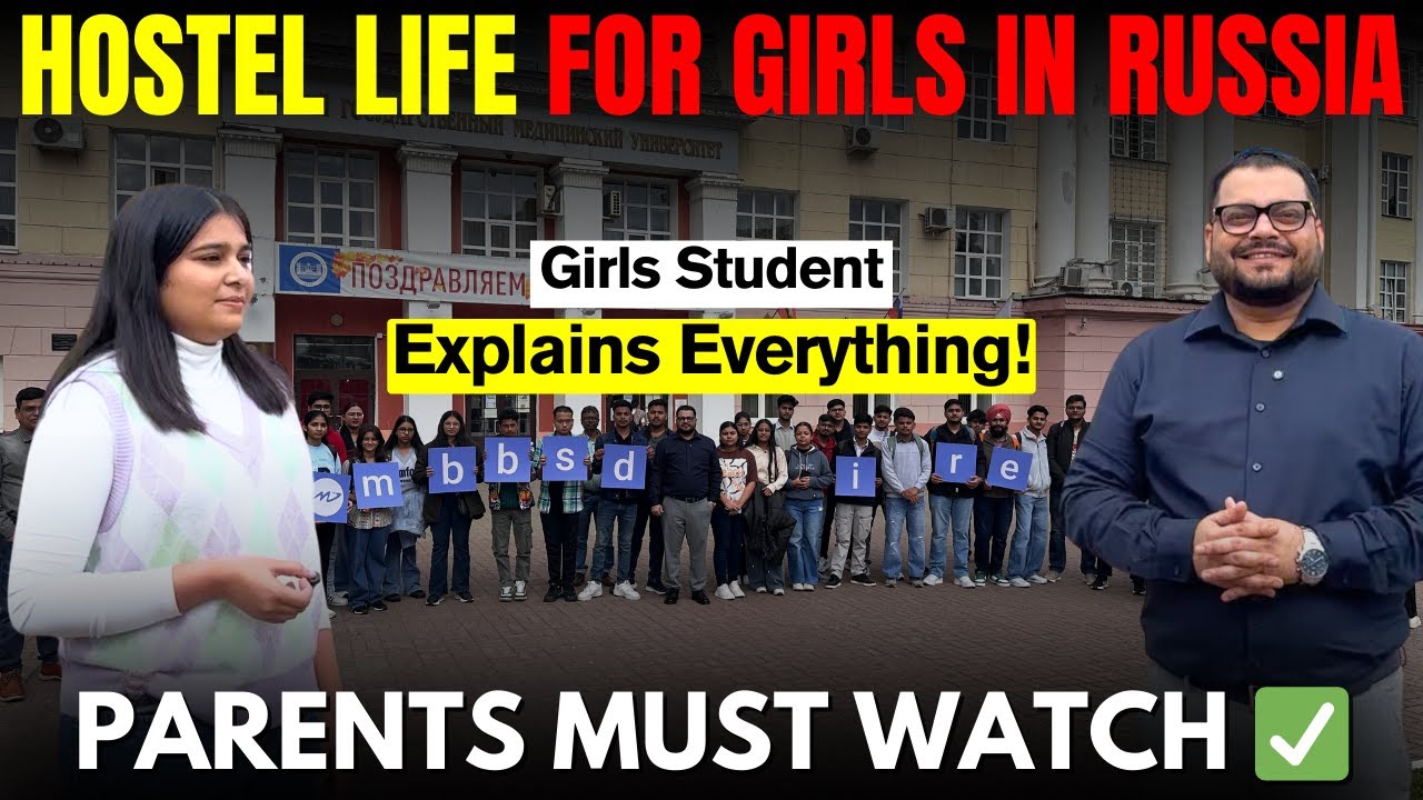 Safe & Supportive Environment for Girls | MBBS In Russia #mbbsinrussia #ksmu #education