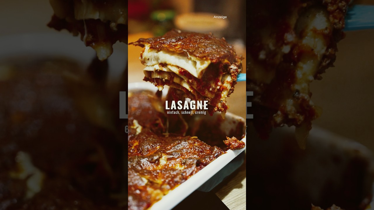 Cremige Lasagne 🥰❤️ #sallyswelt #feelgood #food