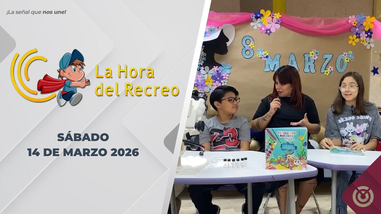 🎨 ¡La cultura tiene voz en La Hora del Recreo!  - 14 de marzo 2026.