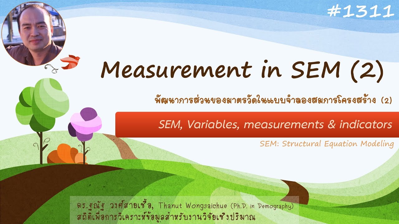 Measurement in SEM (extension)