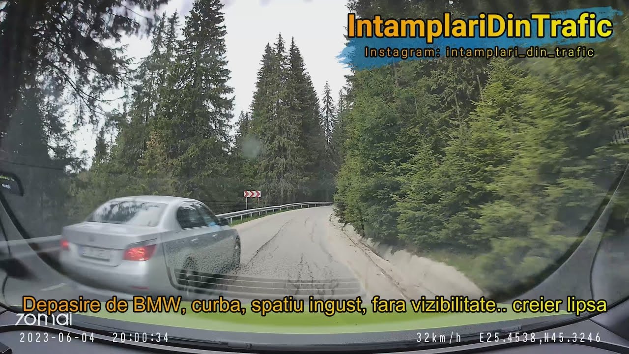 BMW-ist face depasiri numai in curba + un 