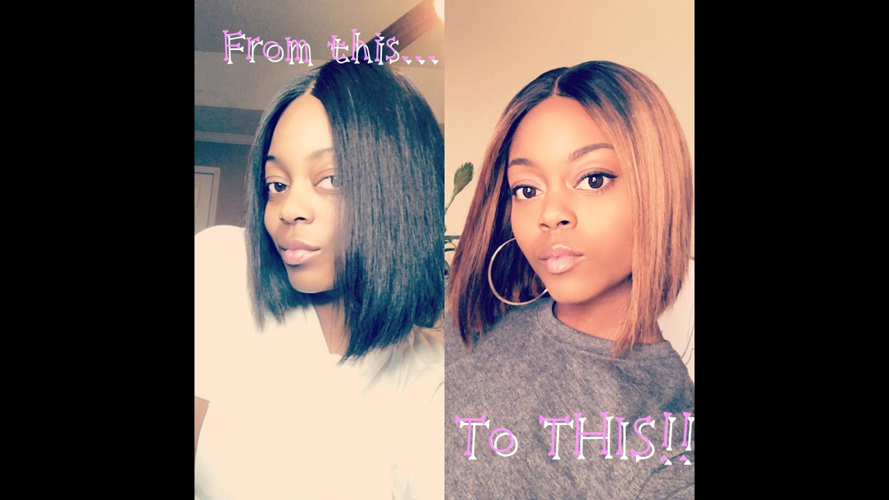 Dyeing My LuvMe Hair Wig Blonde | LUVME HAIR