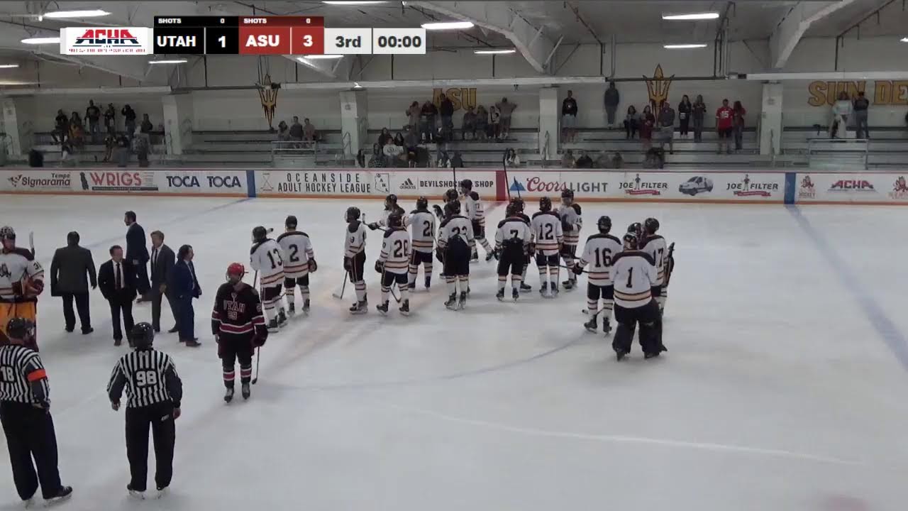 ASU D1 ACHA vs Utah Utes 10-1-22