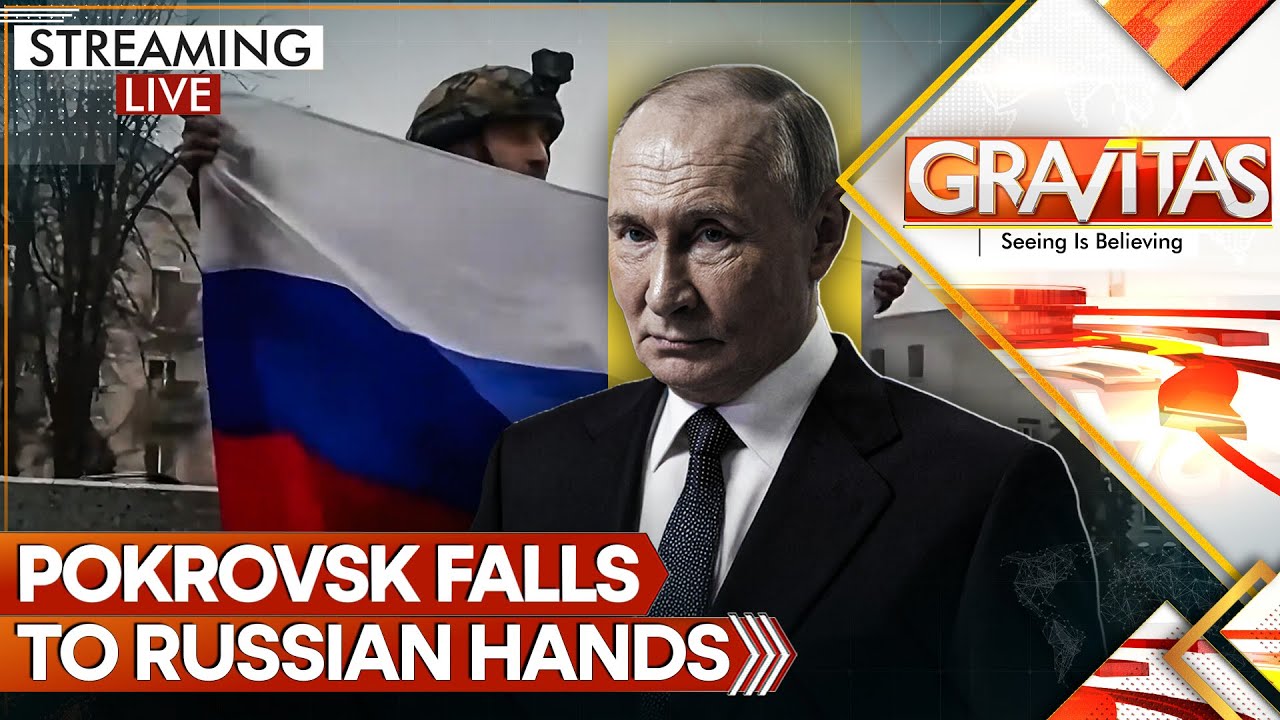 Pokrovsk falls, Is The Entire Donetsk Region Next In Russia's Onslaught? | GRAVITAS LIVE