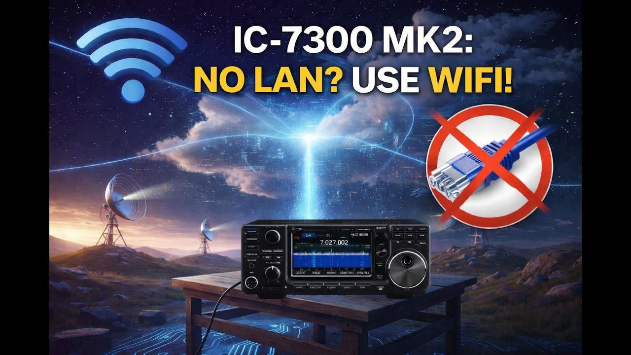 SEVEN-THREE-DOUBLE-ZERO-mk2 | The IC-7300 MK2 - WiFi Bridge Song