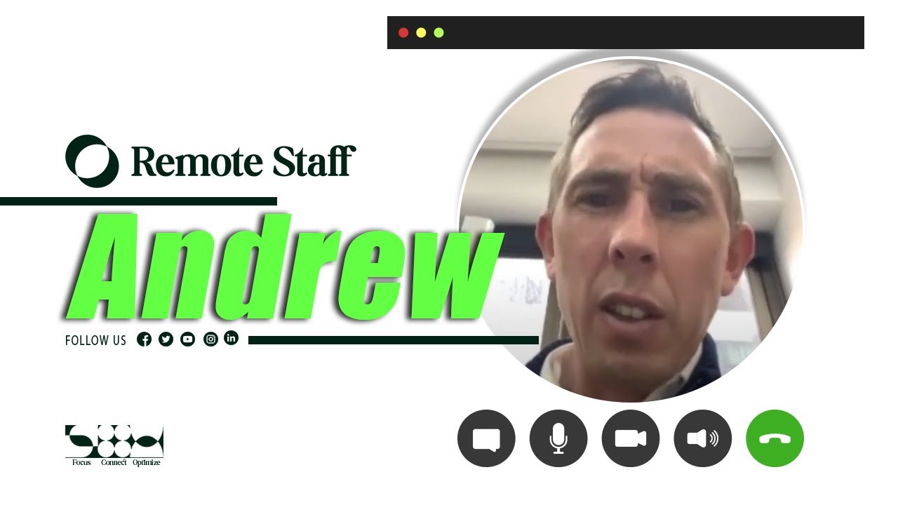 Client Testimony - Andrew B. | Remote Staff