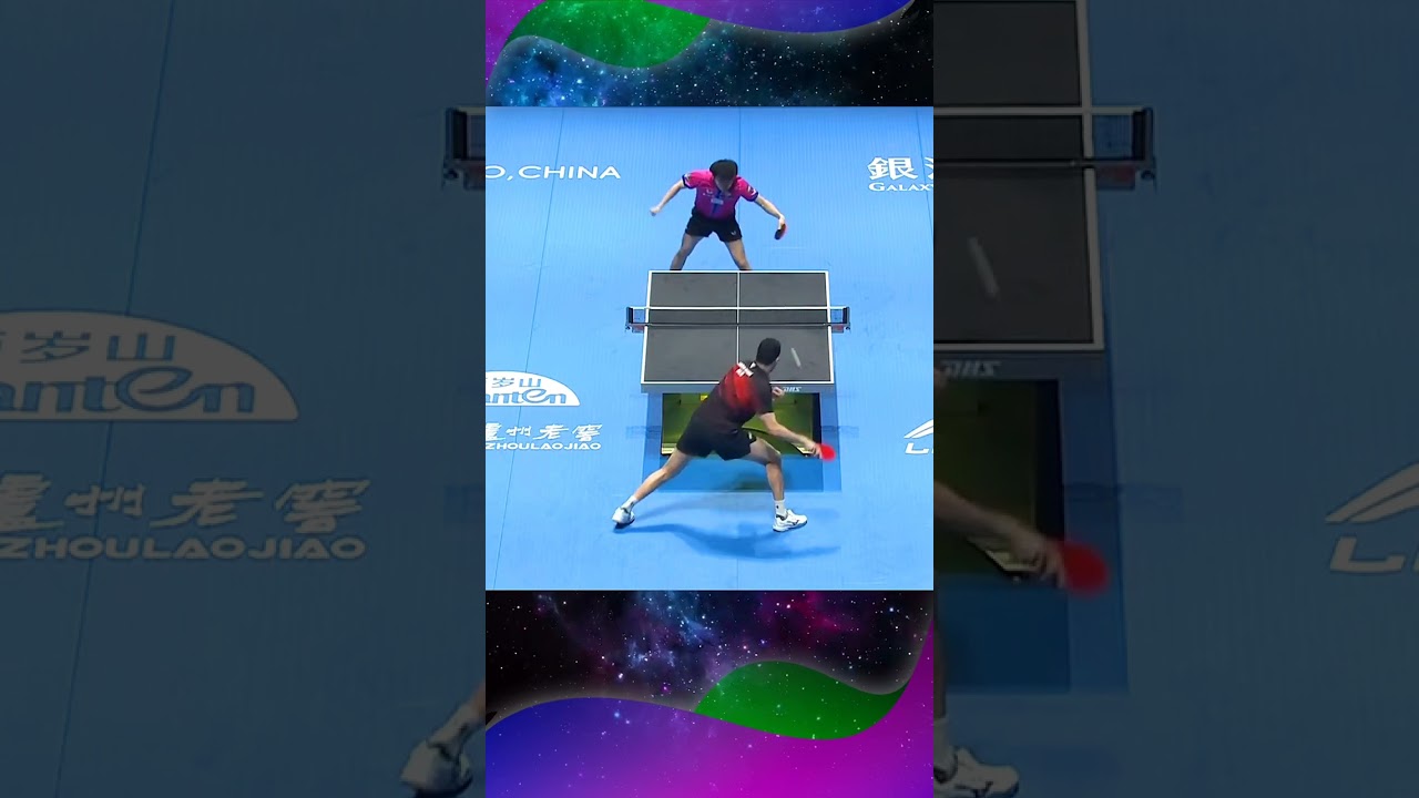 Lin Yun ju easily gets points #탁구 #卓球 #乒乓球 #pingpong #tabletennis #sports #shorts
