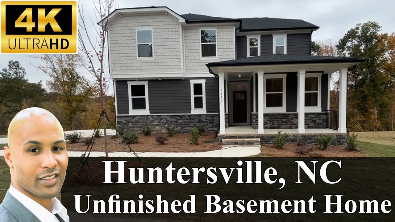 KB Home Huntersville 🏠| NC-  2723 Floor Plan  with an Unfinished Basement 🏠