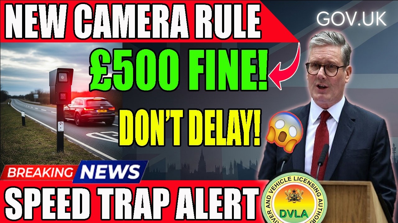 New Speed Camera Rules Start Next Week &ndash; Avoid a &pound;500 Fine NOW!