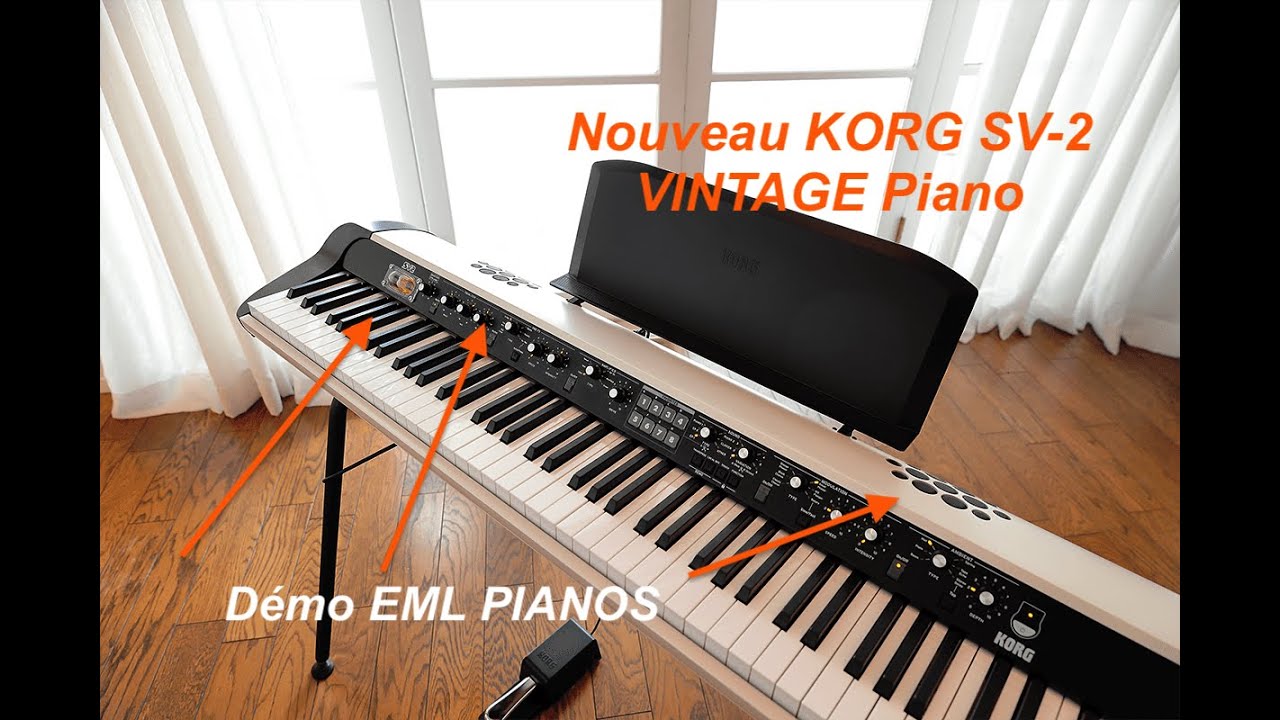 Nouveau SV2 KORG en Démonstration !!!
