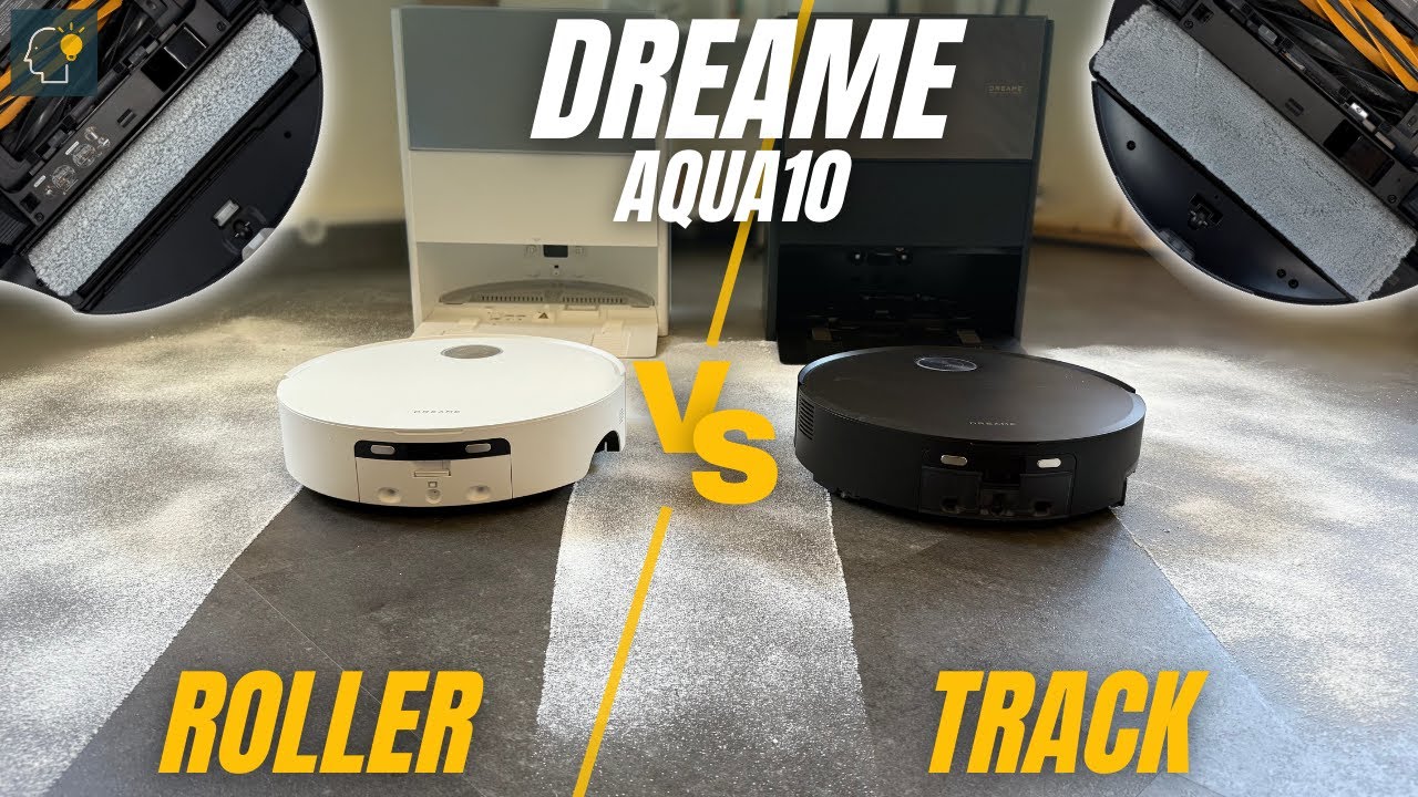 Dreame Aqua10 Ultra Roller vs. Aqua10 Ultra Track | VERGLEICH | Welche Walze wischt besser?