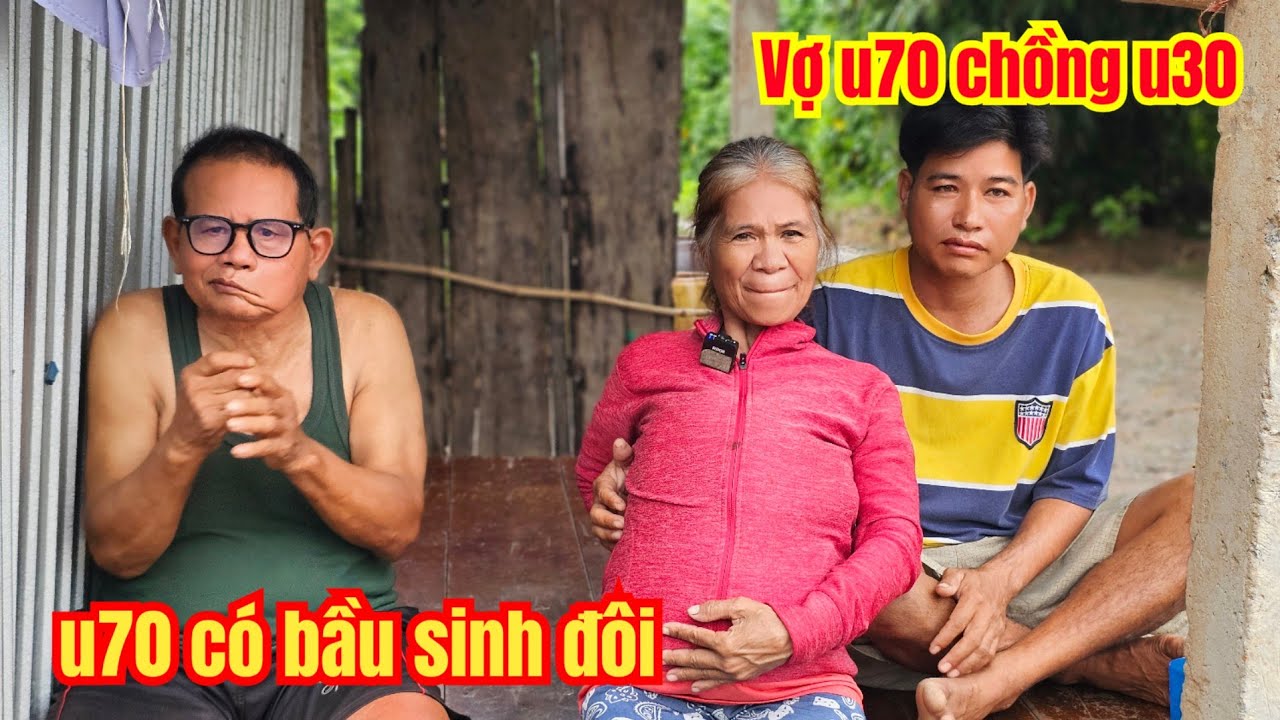 Vợ u70 Chồng u30: Chấn Động Cả Xóm Bà u70 Có Bầu Sinh Đôi Luôn....
