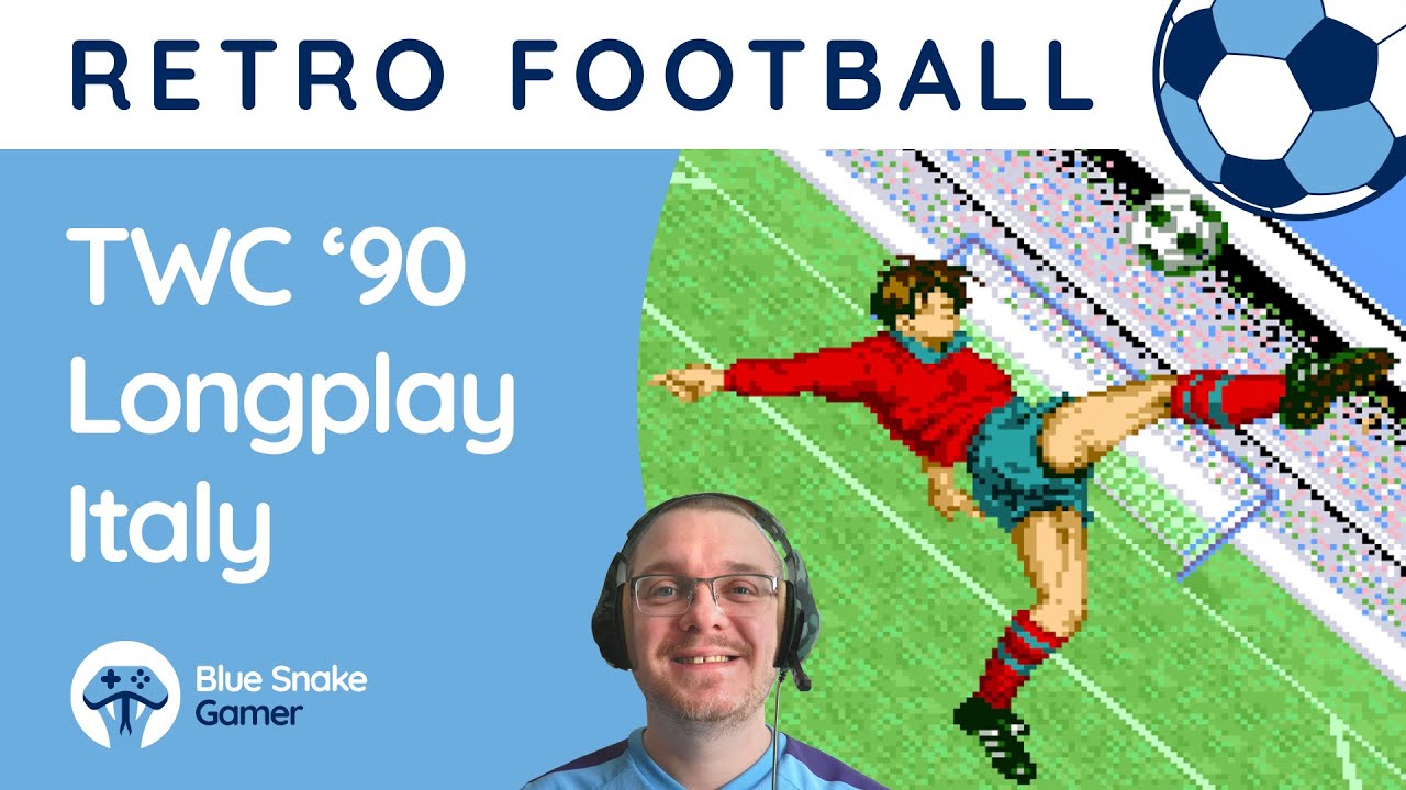 Tecmo World Cup '90 - Longplay with Italy