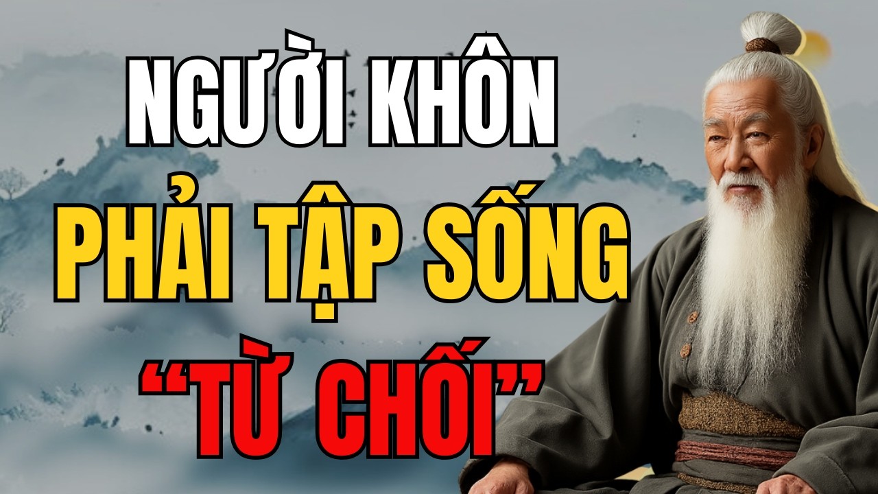 Cổ Nhân Dạy – Tại Sao Người Khôn Phải Tập Sống TỪ CHỐI
