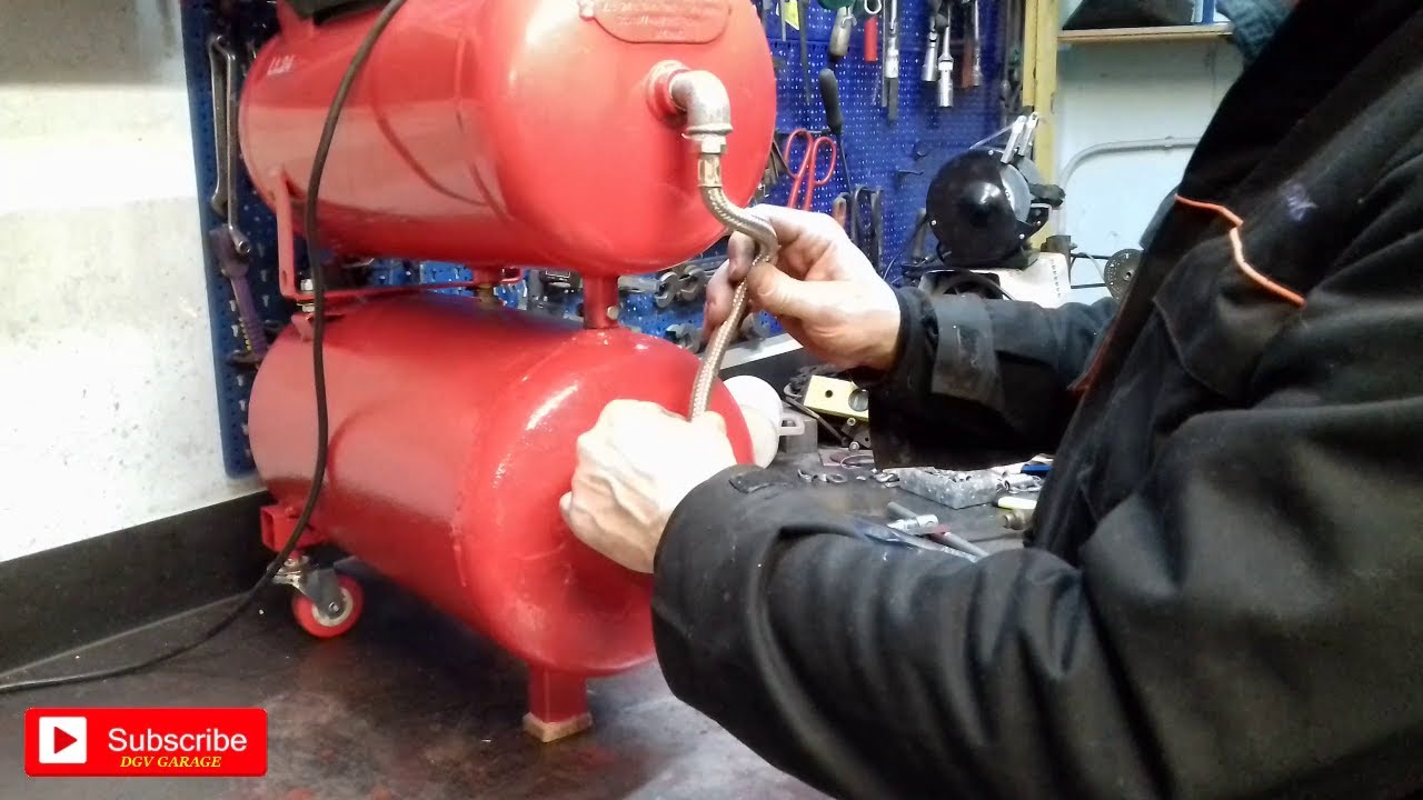 COMPRESSORE MAGGIORATO BOMBOLA GAS da 24 a 50 l FAI da te
