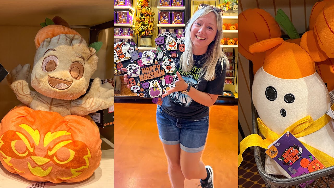 NEW Disney Halloween Merchandise at Disney Springs, My First Magic Band+ & Lunch at Homecomin'!