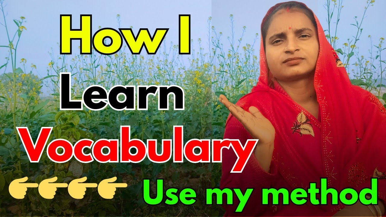 I Learn Vocabulary This Way 👈👈👈👈How to learn vocabulary 🤷🤷🤷