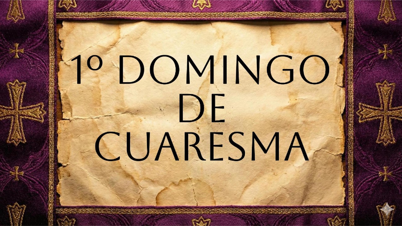 💜🏜️ 1º Domingo de Cuaresma: Vencer las Tentaciones en el Desierto