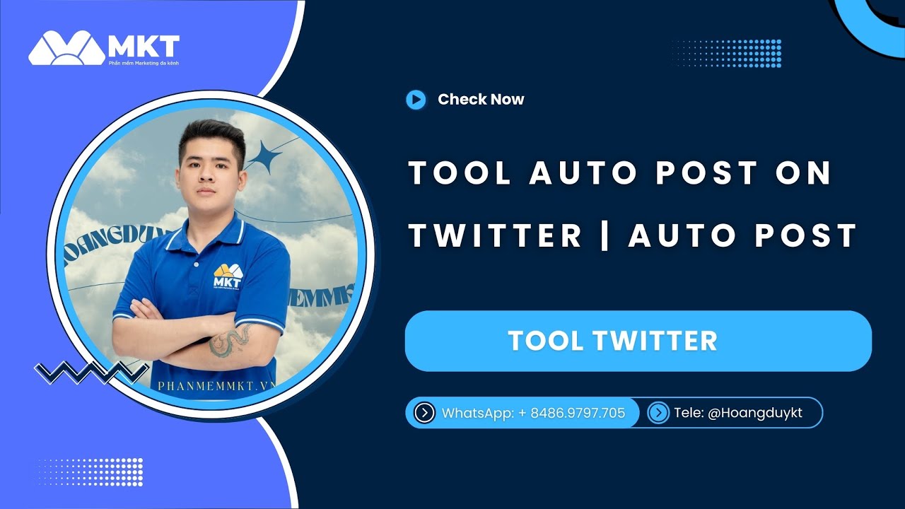 Tool Auto Post On Twitter | Mkt Software Channel