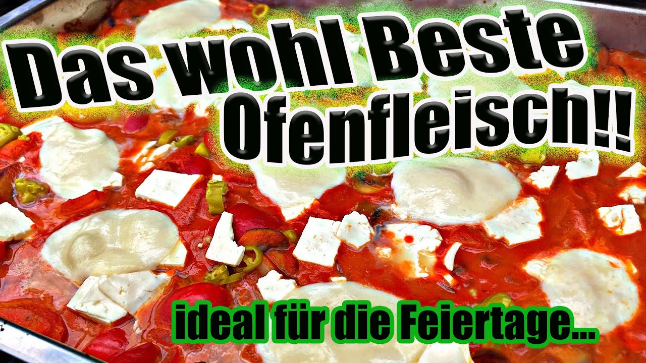Metaxa Ofenfleisch  für Grill und Backofen Festtagsrezept | The BBQ Bear