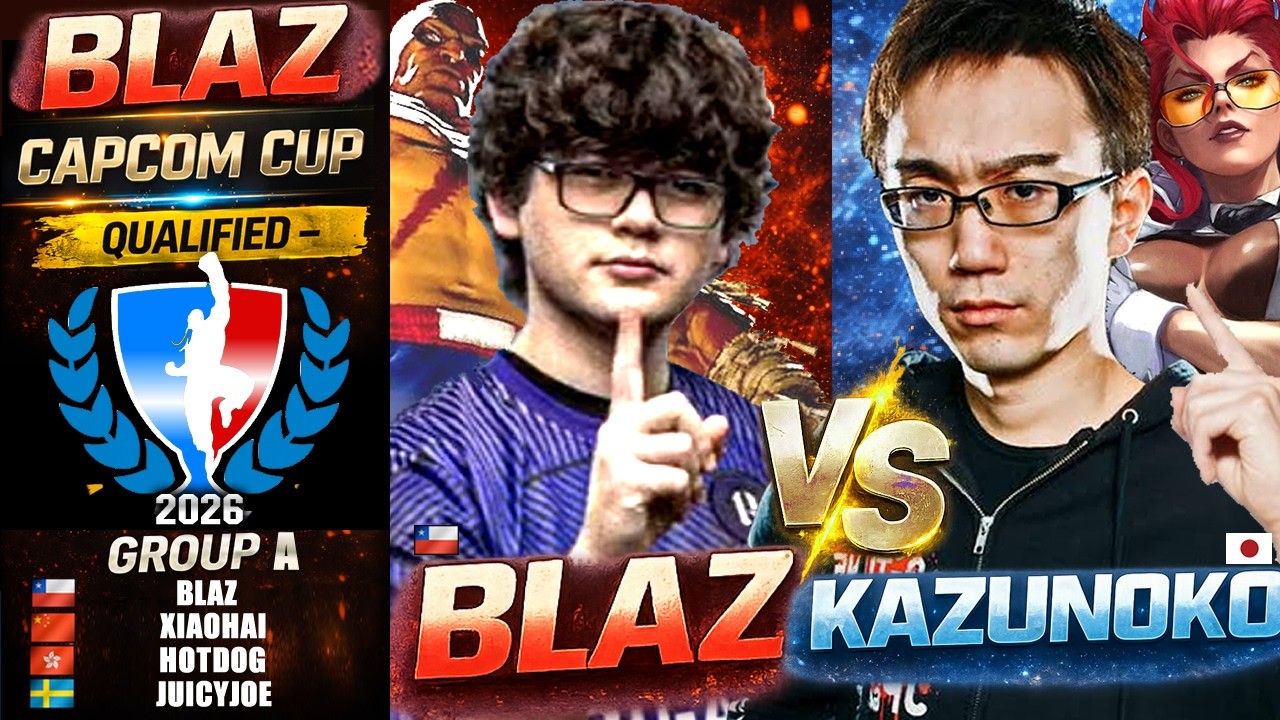 🔥SF6 Capcom CUP Qualified: BLAZ (Sagat) против Kazunoko (C.Viper)🔥Street Fighter 6