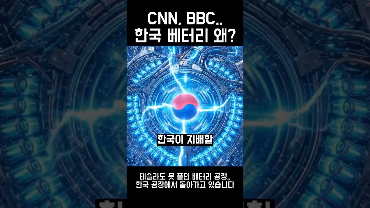 테슬라도 못 풀던 배터리 공정.. 한국 공장에서 돌아가고 있었습니다