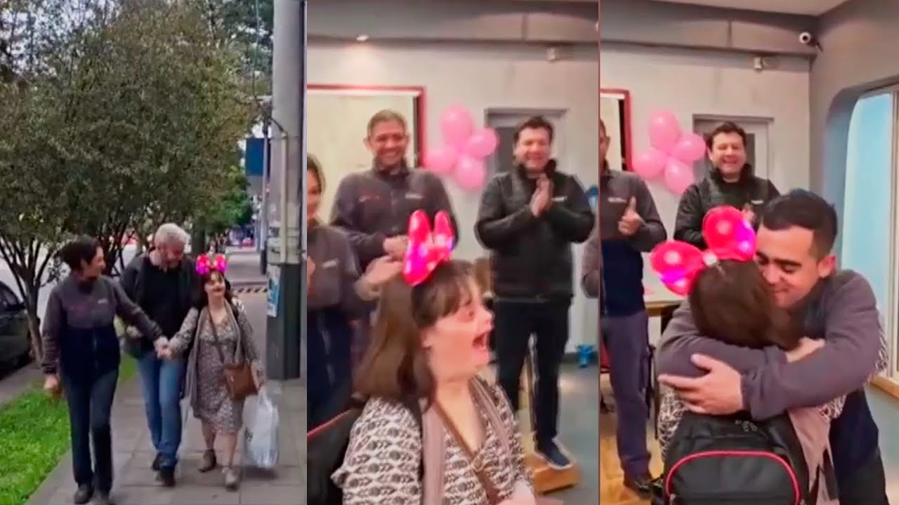 Un festejo especial para Dolores: El tierno gesto de sus compañeros en el trabajo