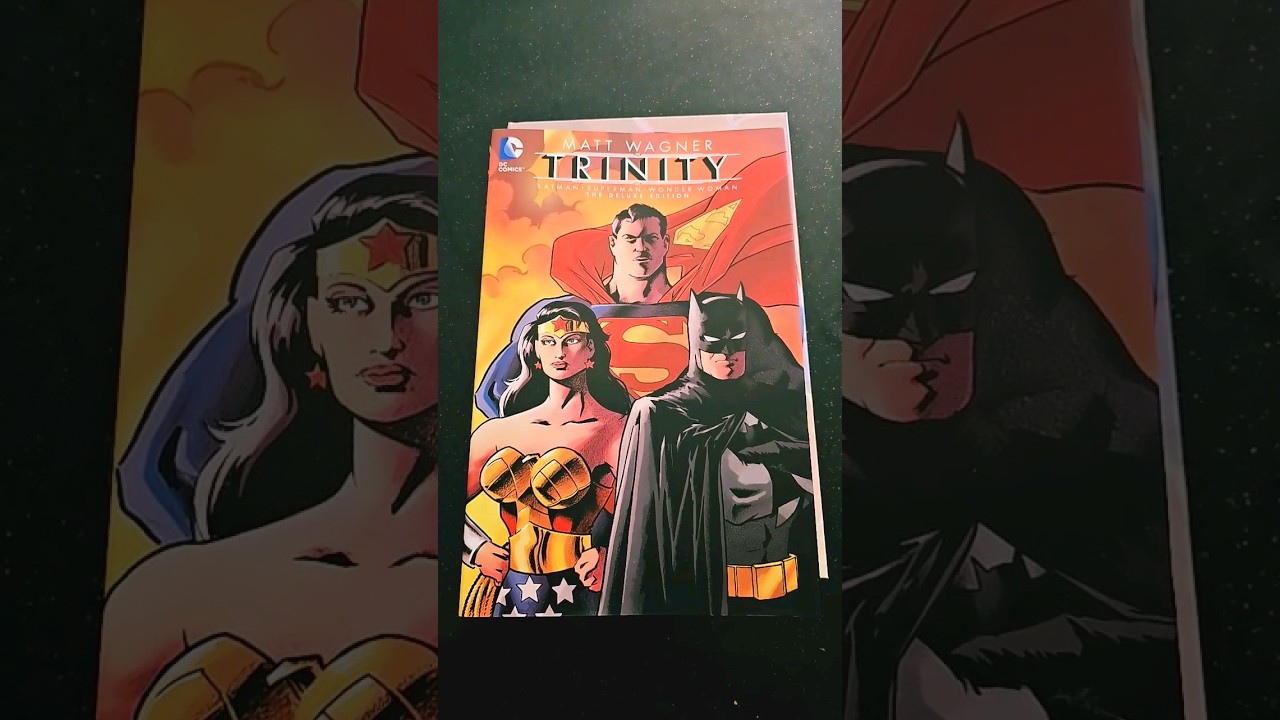 Trinity Deluxe Edition by Matt Wagner. Wonder Woman, Batman, Superman 