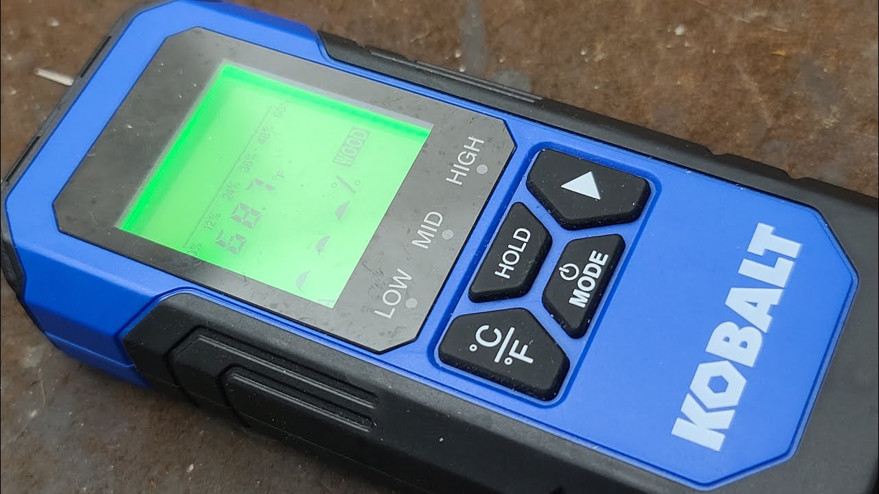 Lowe's Kobalt Digital Pin Moisture Meter Review