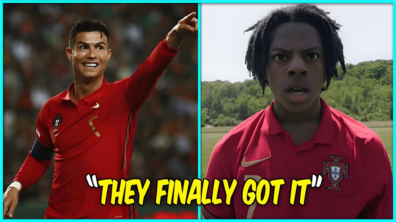 Ishowspeed Meets Ronaldo and Celebrates with Pitch Invading Fan at Portugal vs Bosnia