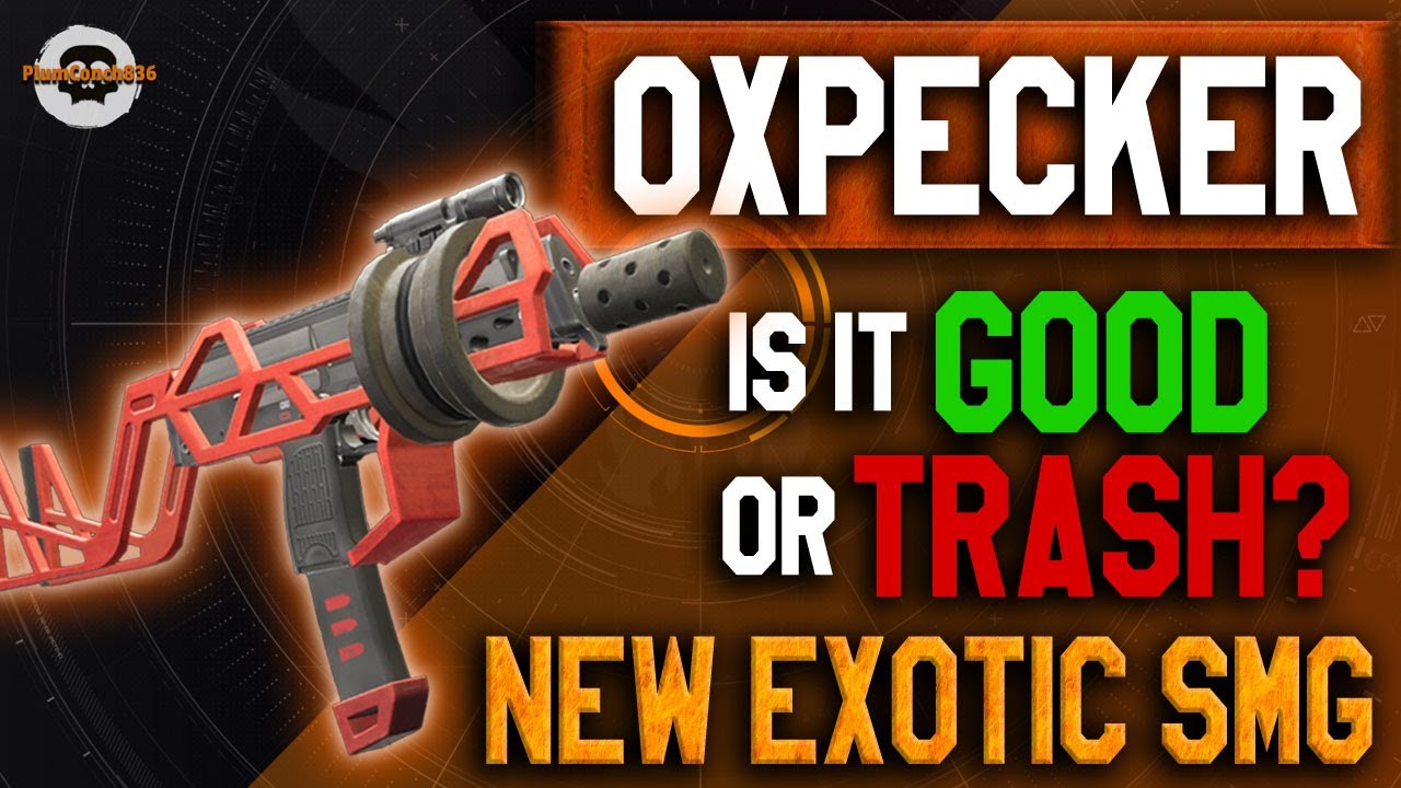 OXPECKER! NEW EOXTIC SMG is it LEGENDARY TIER?!? Y6S03 PTS! The Division 2 #thedivision2 #pve