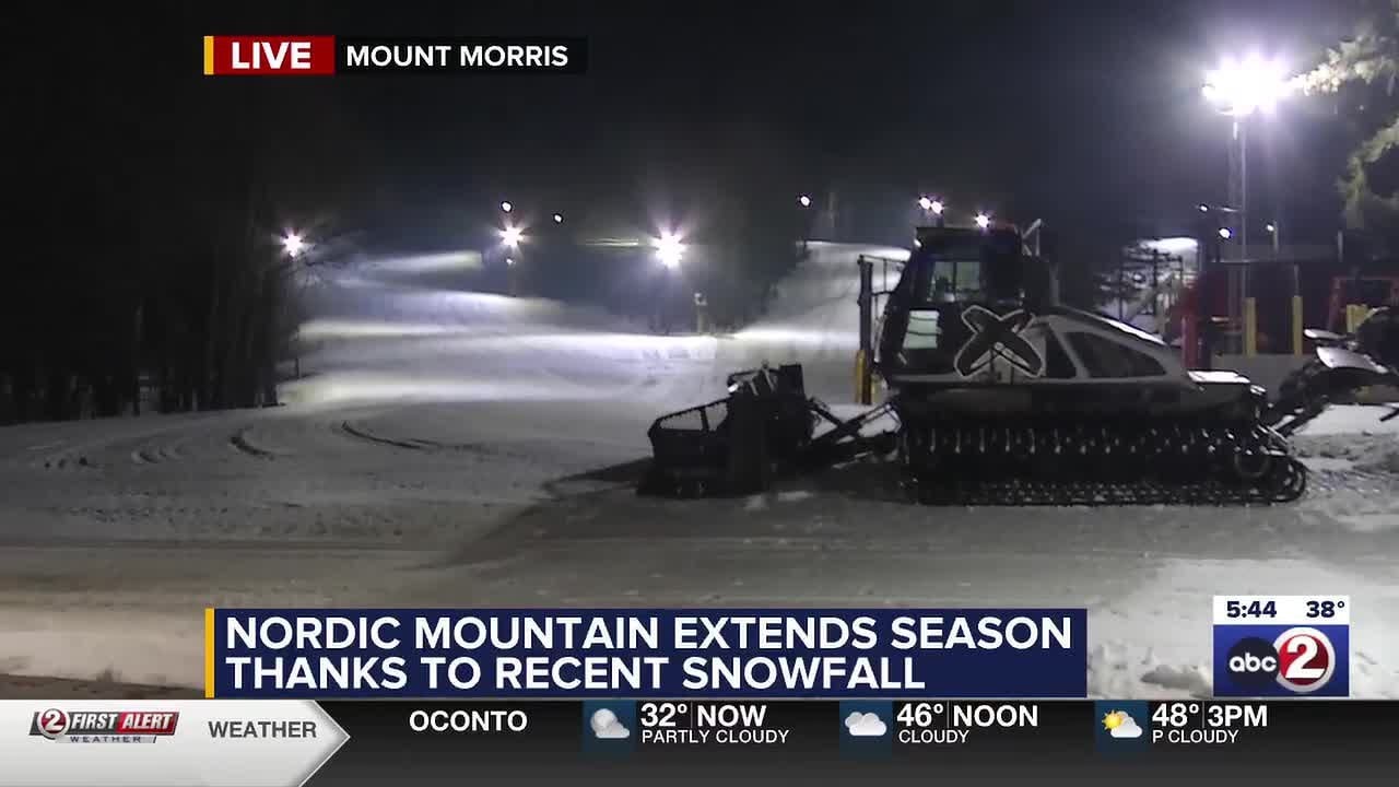 Ski resorts extend season thanks to blizzard