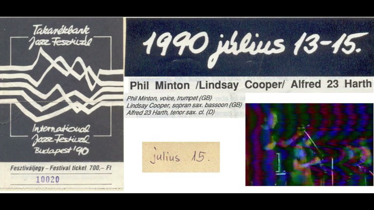 Minton-23 Heart-Cooper Trio   -  Kamaraerdő 1990