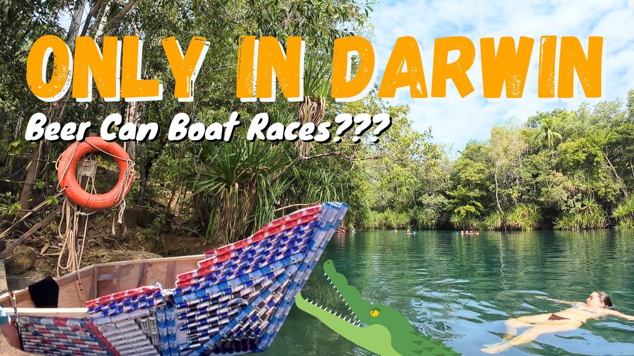 Exploring Darwin: V8s, Berry Springs, Beer Can Regatta & Beach Markets!