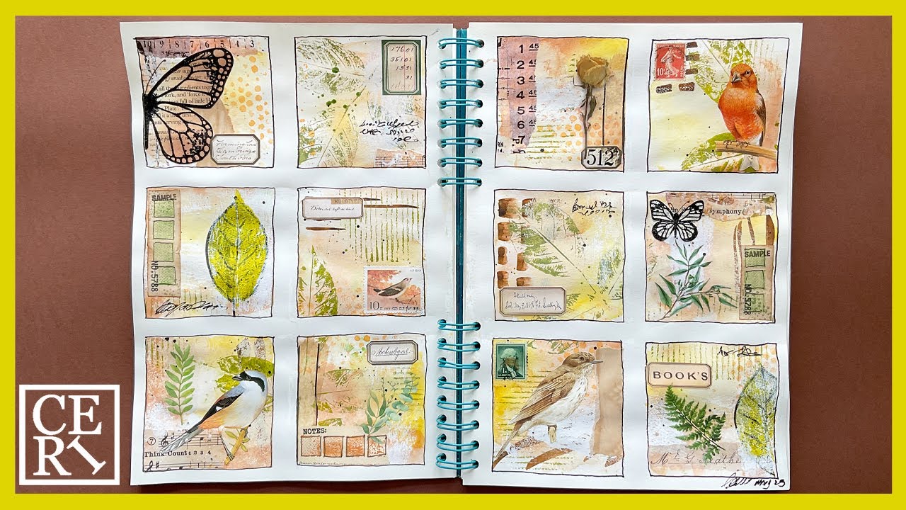 Grid Journal Play, Nature Themed