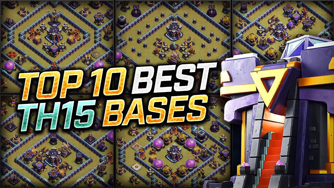 NEW BEST TH15 BASES (War/Trophy/Farming) 😍 TOP 10 Town Hall 15 Base Links for 2024 - Clash of Clans