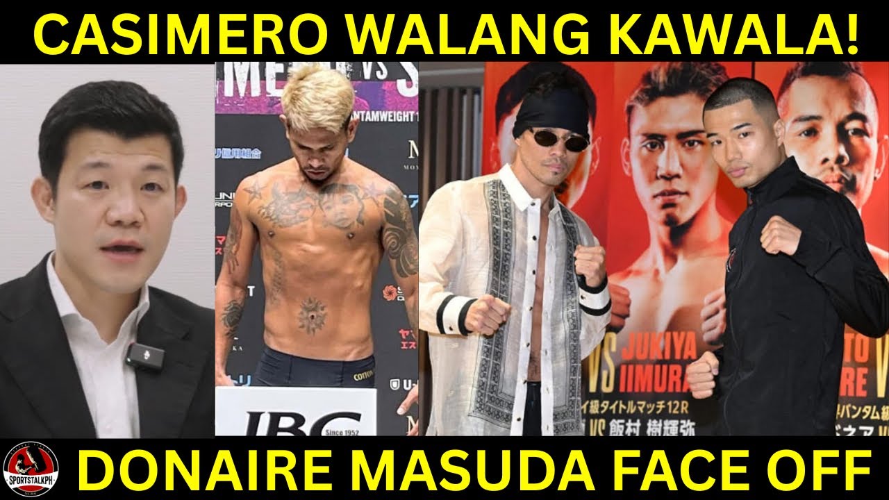 Kameda BANTAY SARADO Timbang ni Casimero | Donaire Masuda FACE OFF! | Magsayo update