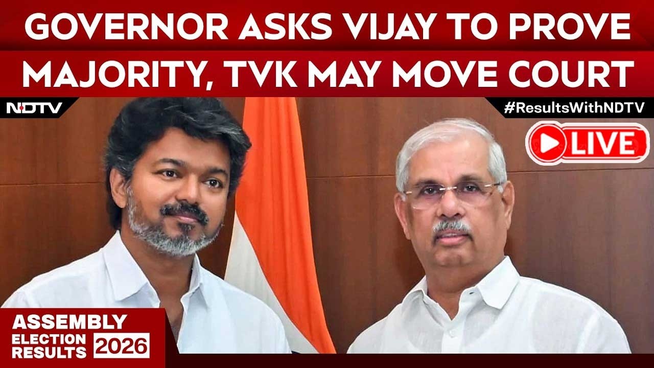 TVK Vijay News LIVE | Governor Asks Vijay To Prove Majority For Oath, TVK May Move Court: Sources