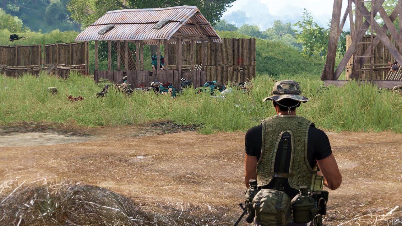 60 Rebelde na ng atake ng detatchment inubos ng isang sundalo - lone survivor Arma 3 Cinematic Game