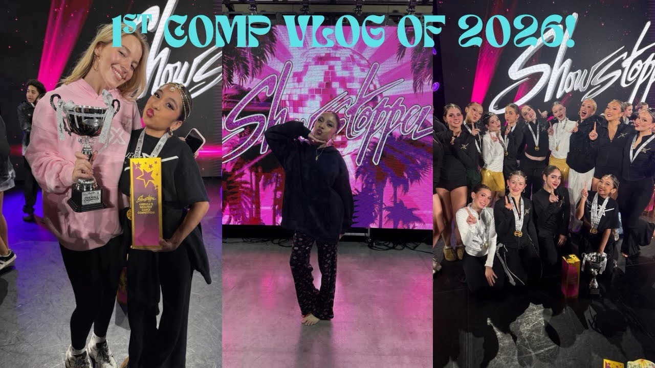 Competition season officially started… and so did my vlog era🤩💗😘
