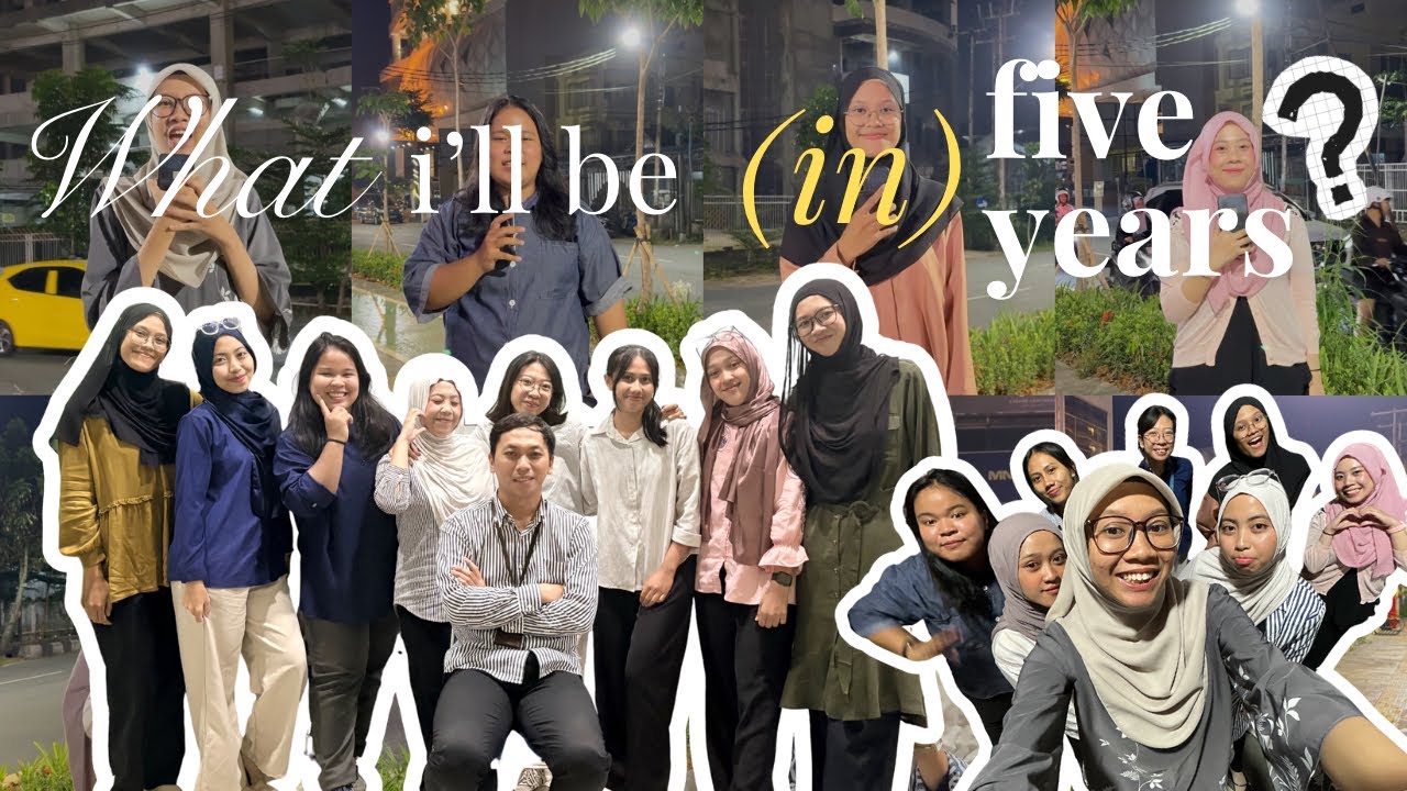 ENGLISH VIDEO PROJECT - WHAT WILL I BE IN FIVE YEARS? 