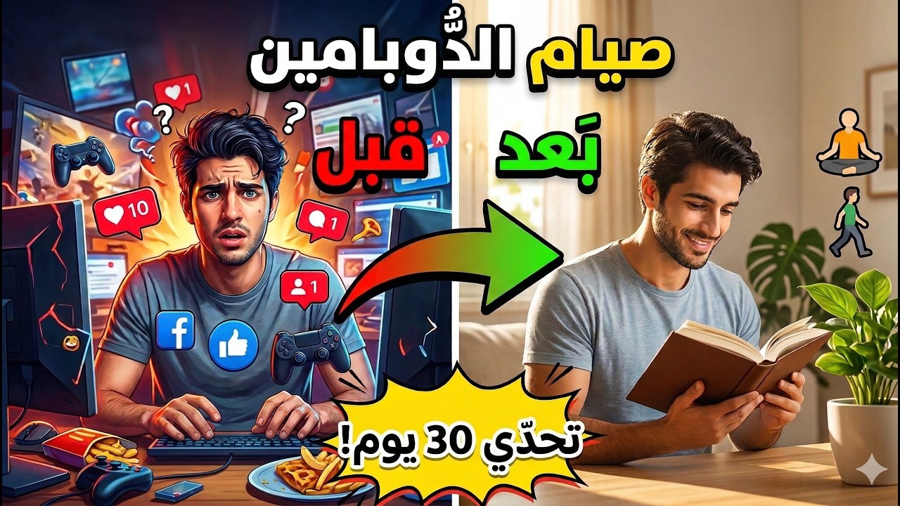 صيام الدوبامين_ إعادة ضبط حياتك.