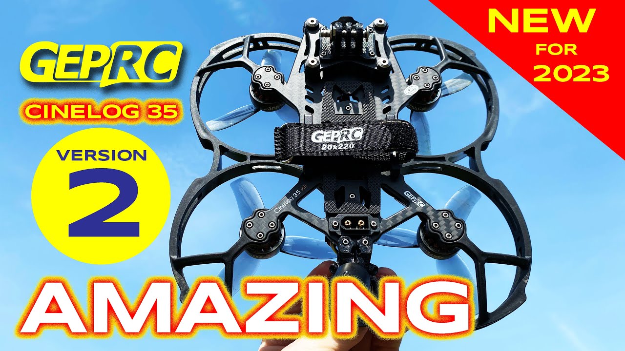 Новый CINELOG 35 V2 — чертовски хороший FPV-дрон! Обзор
